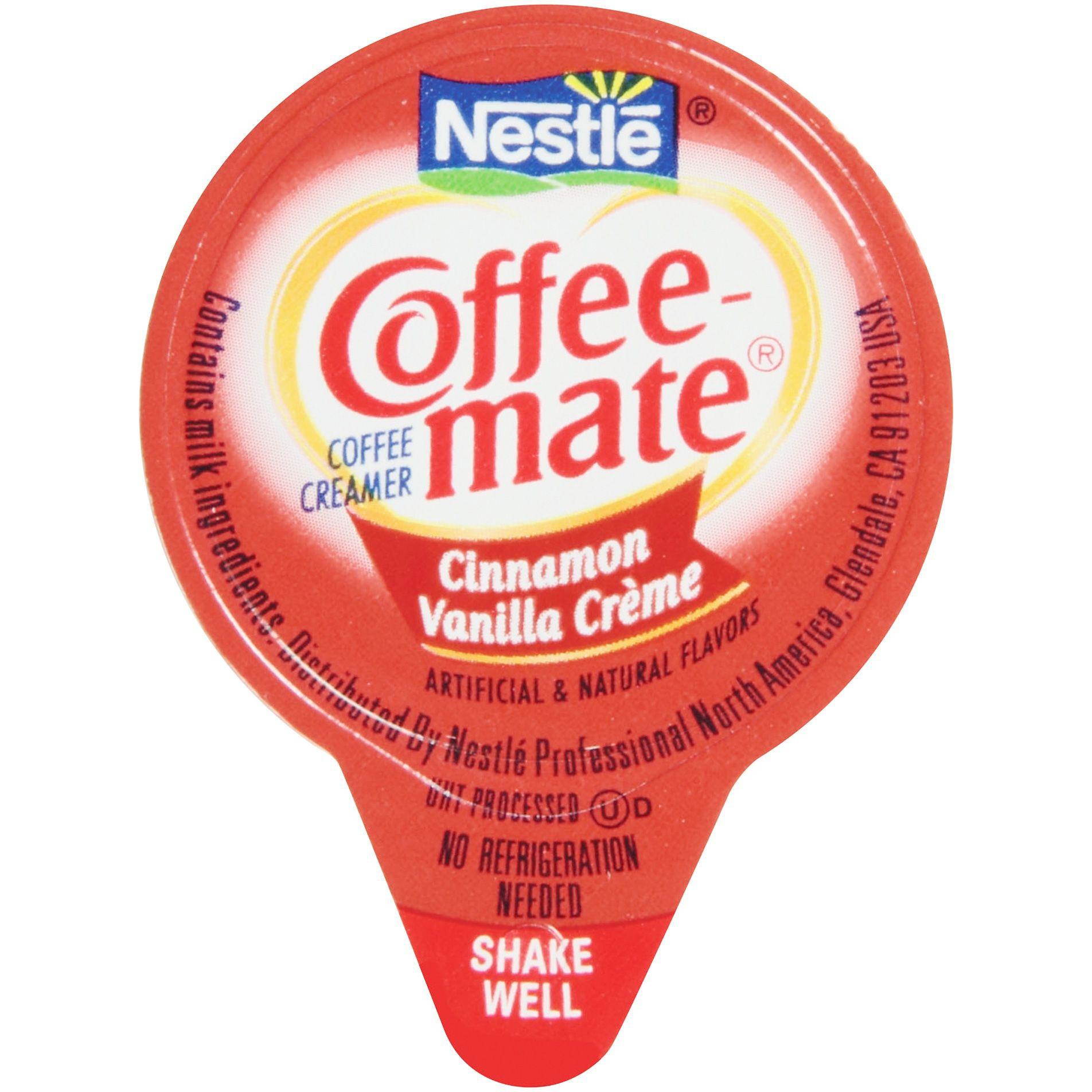 Nestle Cinnamon Vanilla Creme Liquid Coffee Creamer Singles