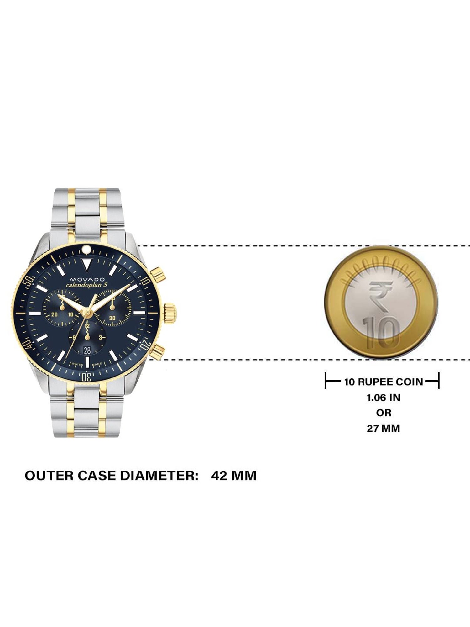 Movado MGI-3650126 Heritage Analog Watch for Men