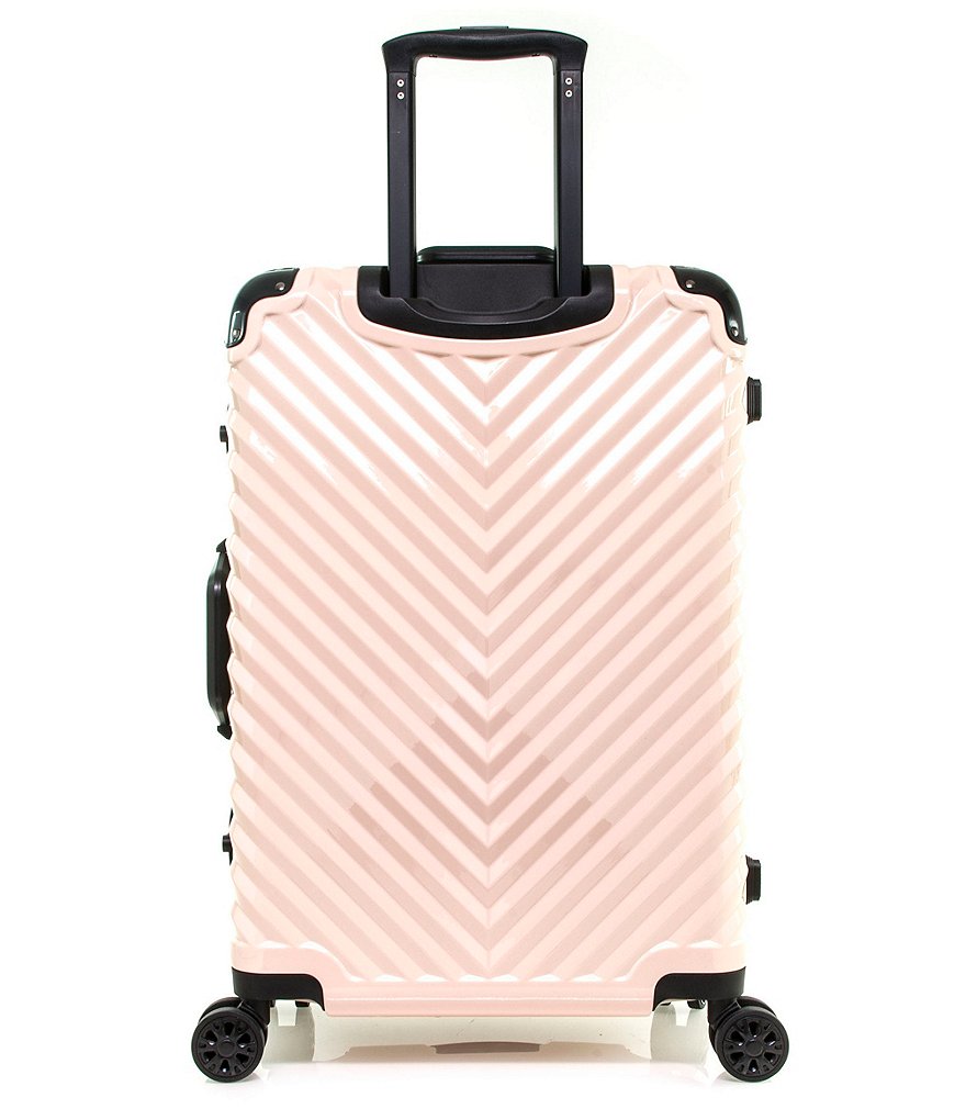 KARL LAGERFELD PARIS Chevron 24#double; Hardside Spinner