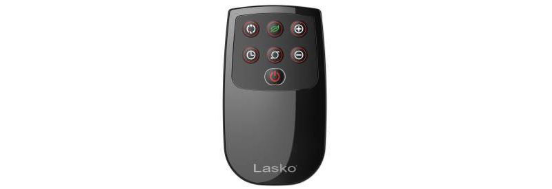 Lasko 5160 Portable Electric 1500 Watt Room Oscillating Ceramic Tower Space Heater with Remote, Adjustable Thermostat, Digital Controls, and Timer