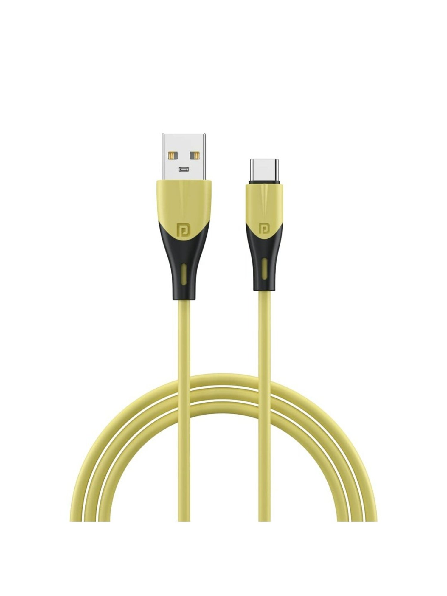 Portronics Konnect Way Type C Charge (Yellow)