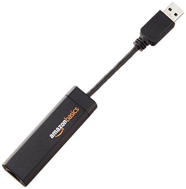 AmazonBasics USB 3.0 to 10/100/1000 Gigabit Ethernet Internet Adapter