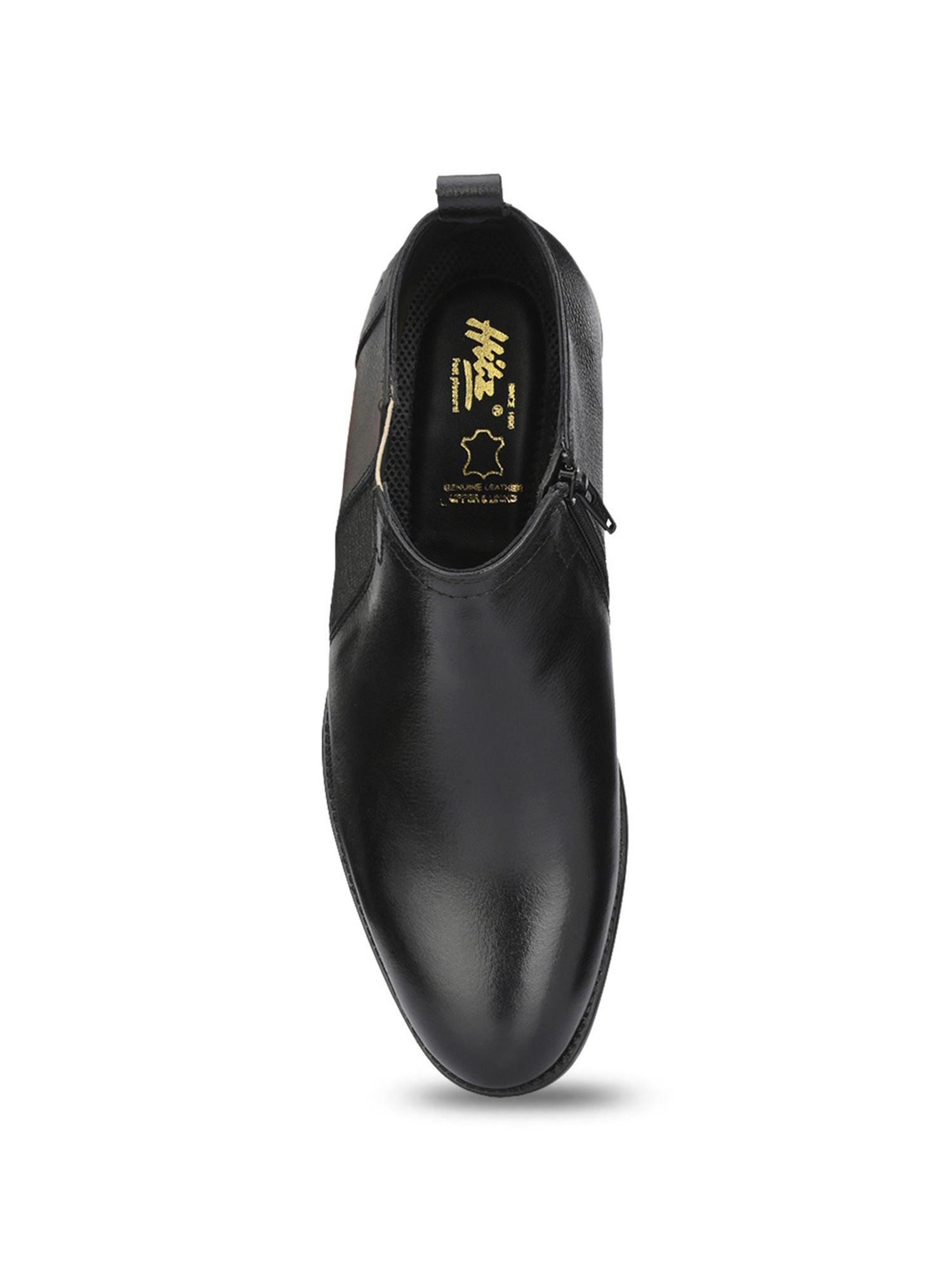 Hitz Men's Black Chelsea Boots