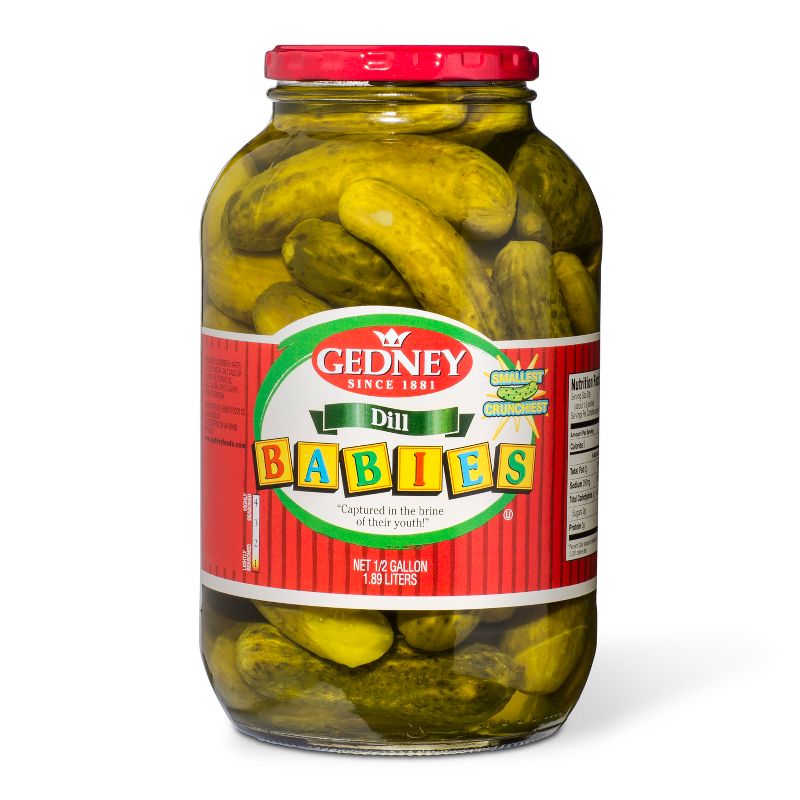 Gedney Dill Babies Pickles - 64 fl oz