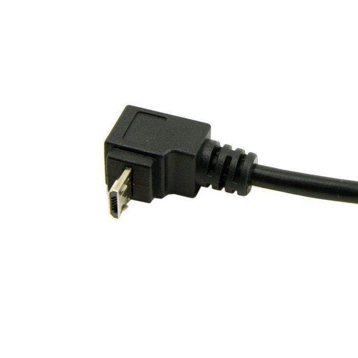 100cm Up Angled 90 Degree Micro USB Male to USB Data Charge Cable for Phone