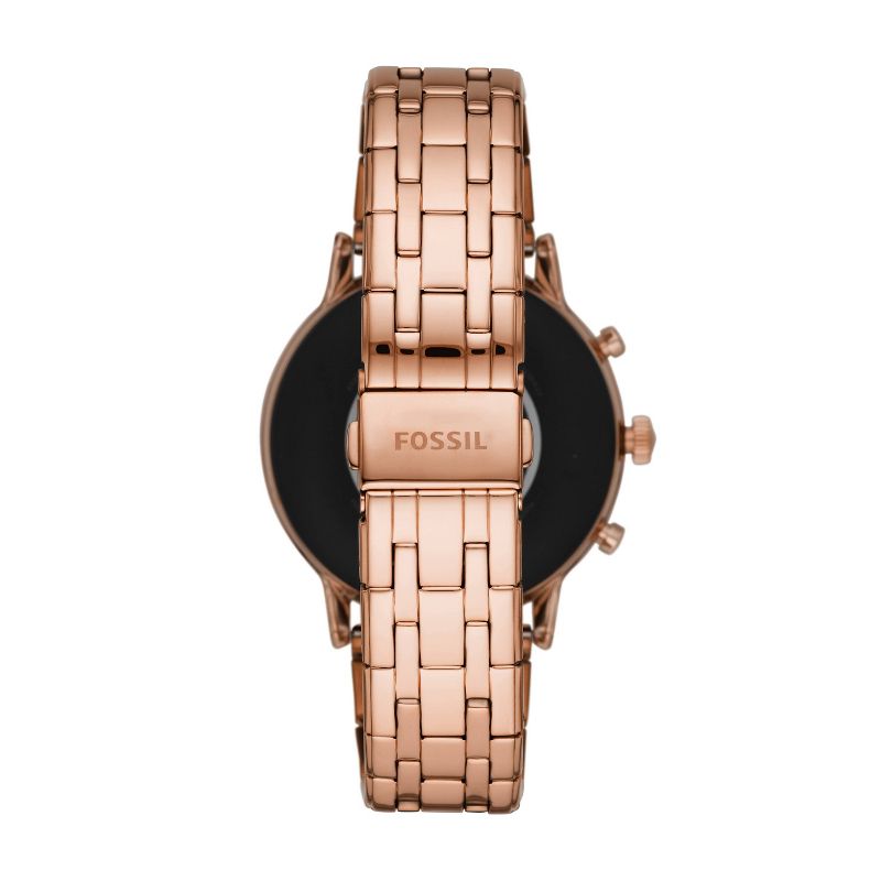 Fossil Gen 5 Smartwatch Julianna HR 44mm - Rose Gold-Tone Stainless Steel