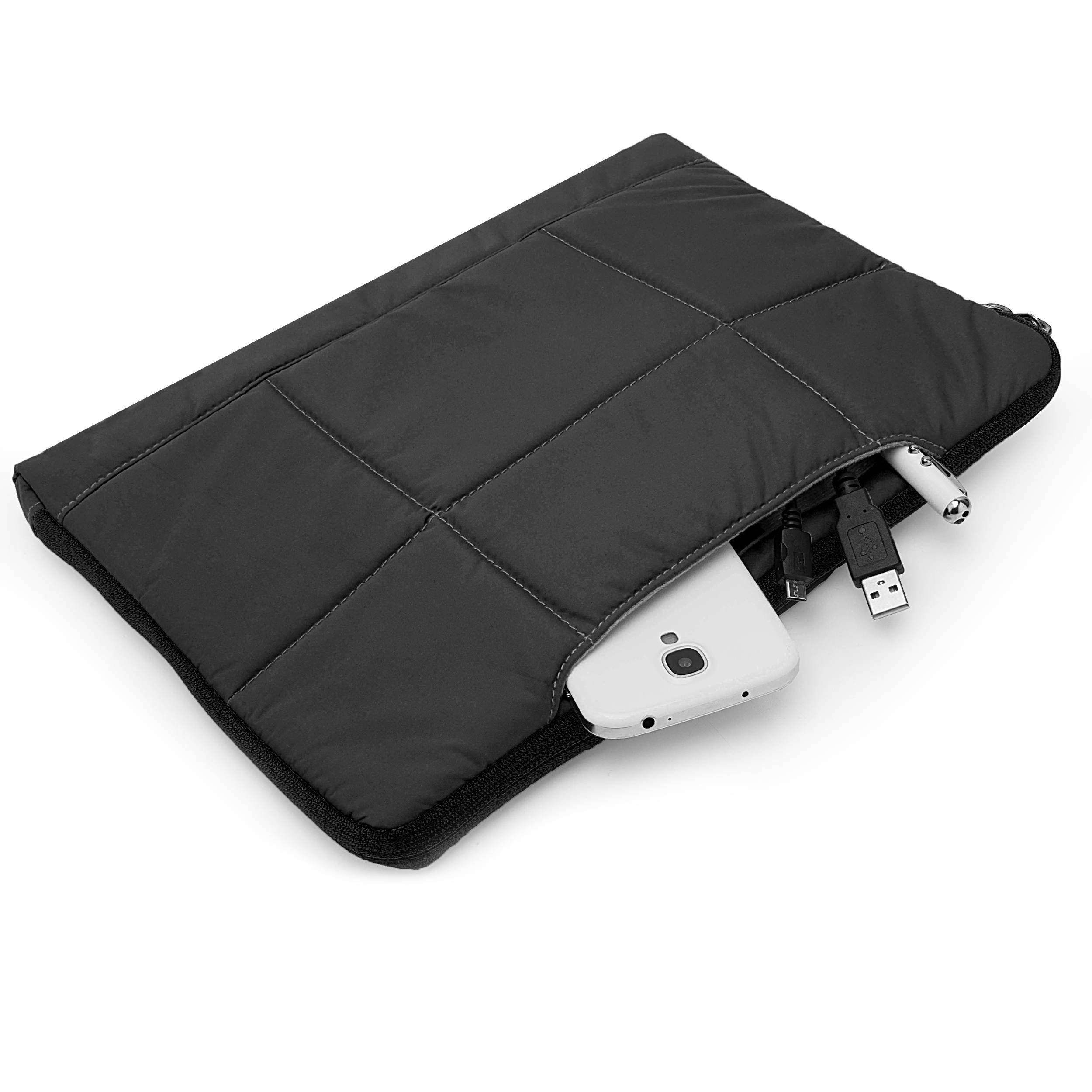 VanGoddy Black 10 inch Pillow Sleeve Case for 7 to 10 inch devices