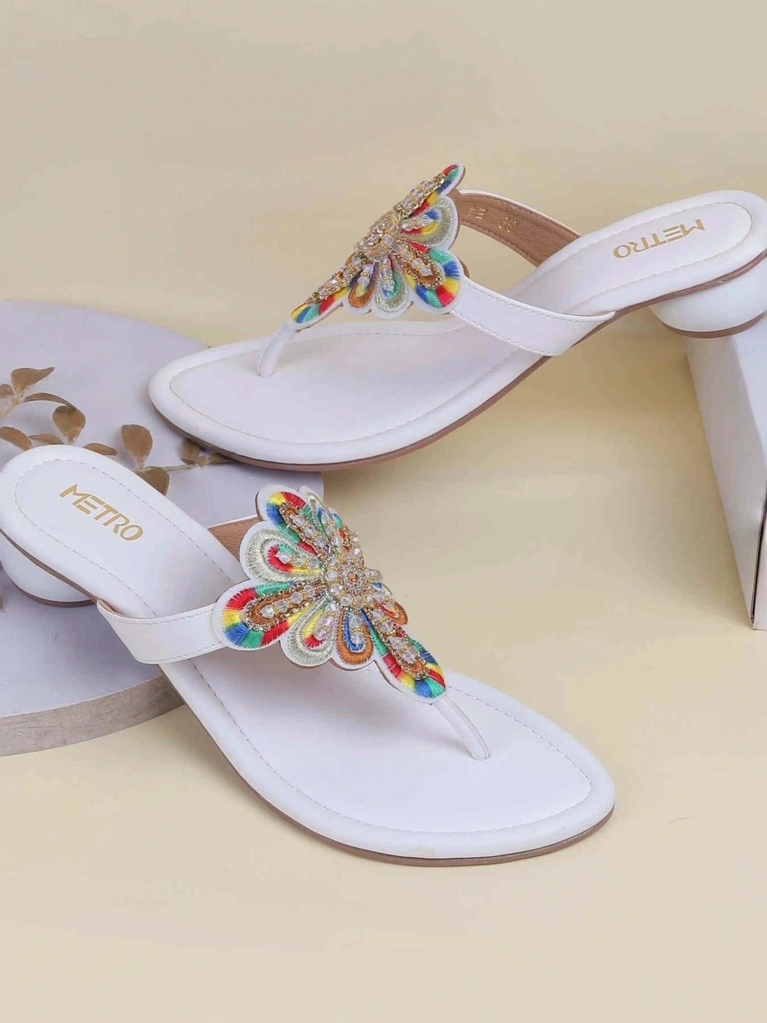 Truffle Collection Women's Golden Flat Ballets