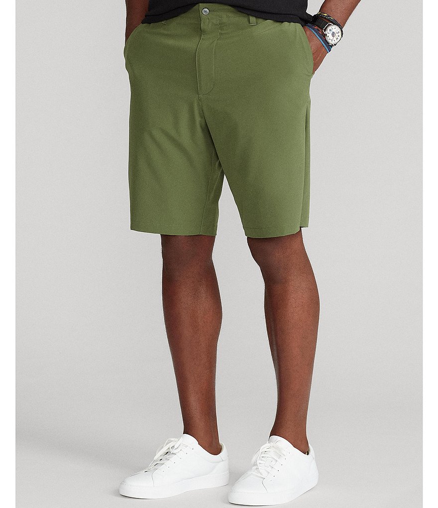 Caribbean Big and Tall 9#double; and 11#double; Inseam Knit Jacquard Shorts