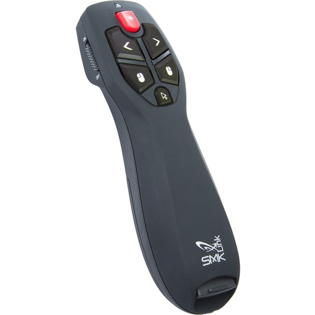 SMK-Link Air Point Presenter Wireless Presentation Remote with Mouse Pointing & Red Laser Pointer (VP4594)