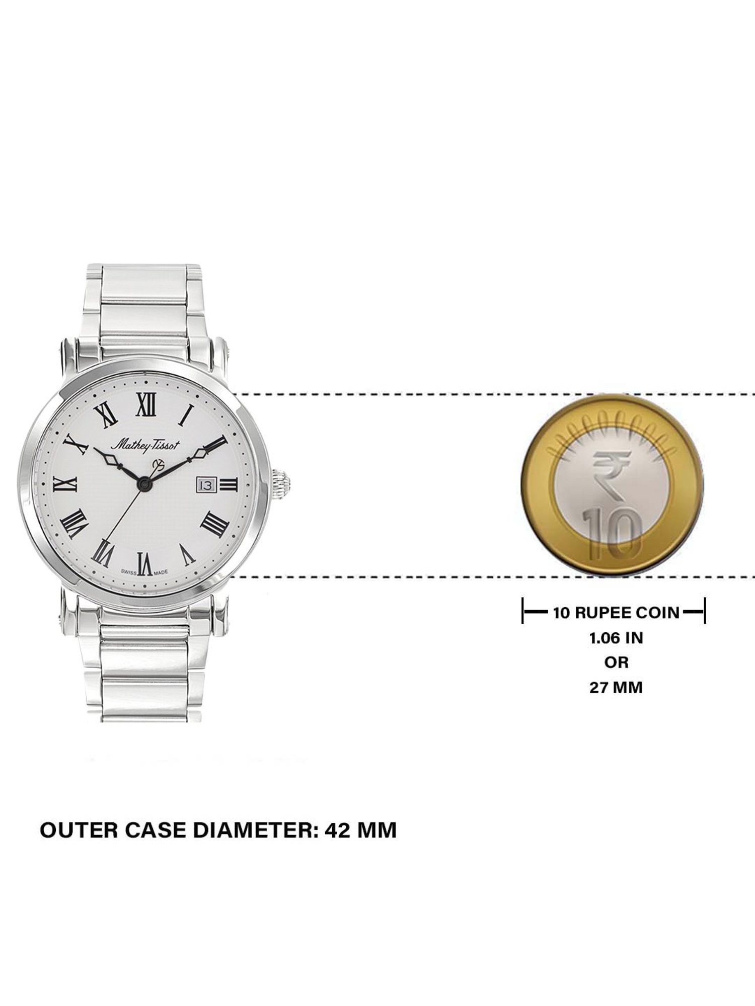 Mathey Tissot HB611251MABR Analog Watch for Men