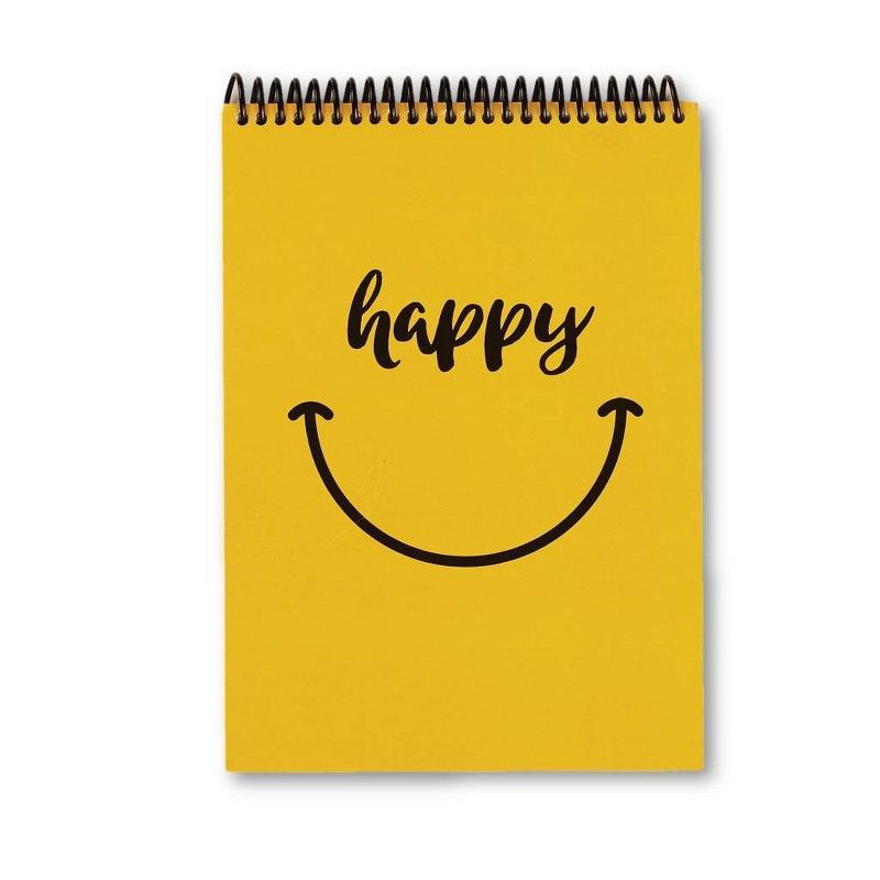 Lined Journal Happy Tracker Smiley - Fitlosophy