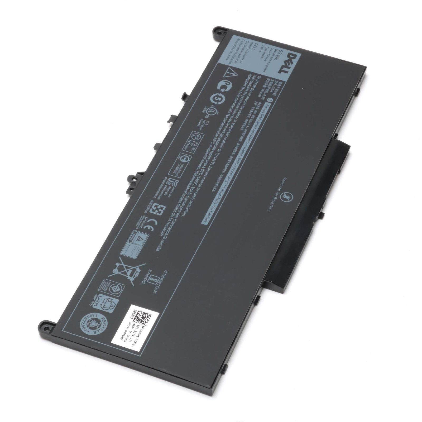 55Wh 7.6V OEM J60J5 Battery For Dell Latitude E7270 E7470 MC34Y 1W2Y2 242WD US