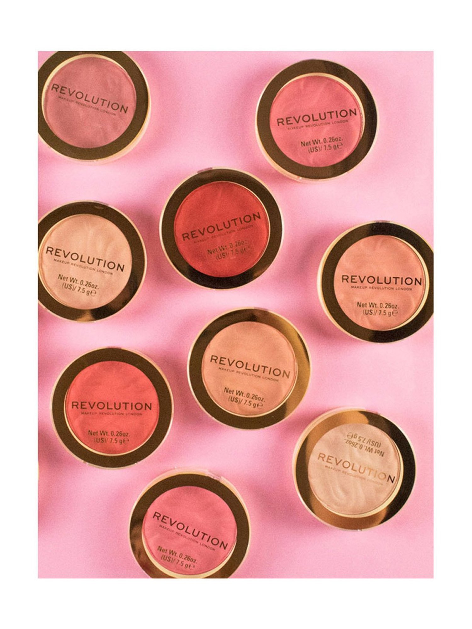 Makeup Revolution Reloaded Blusher Pink Lady - 7.5 gm