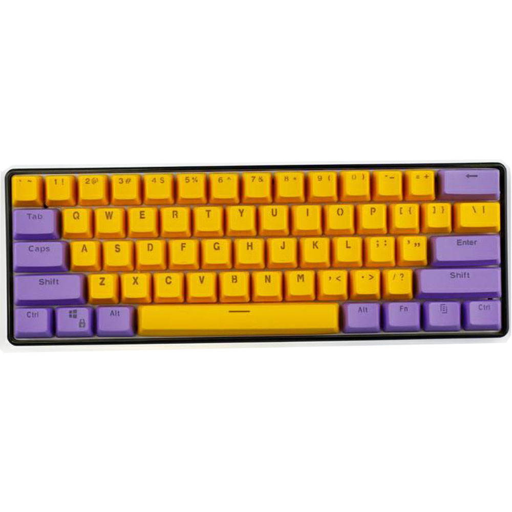 CUUWE 61 PBT Keycaps for 60 Percent Keyboard, Backlit Keycap Set for Mechanical Gaming Keyboard OEM Profile Keycaps with Key Puller for Cherry MX Switches GH60/RK61/GK61/Annie pro 2