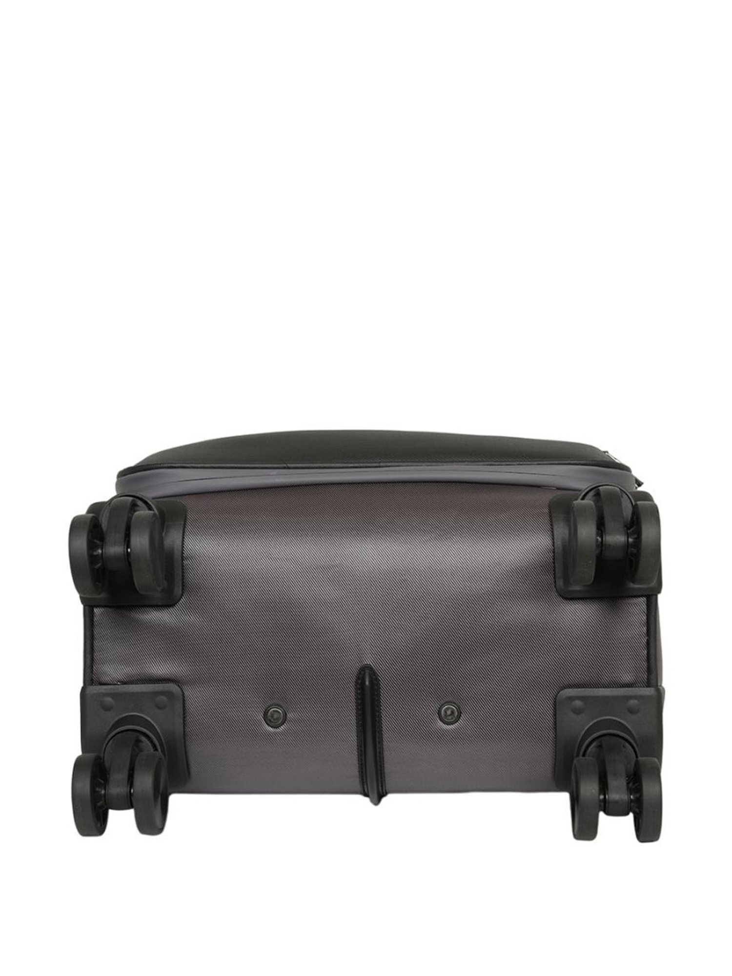 Tommy Hilfiger Westfield Grey Solid Soft Cabin Trolley Bag - 55 Cms