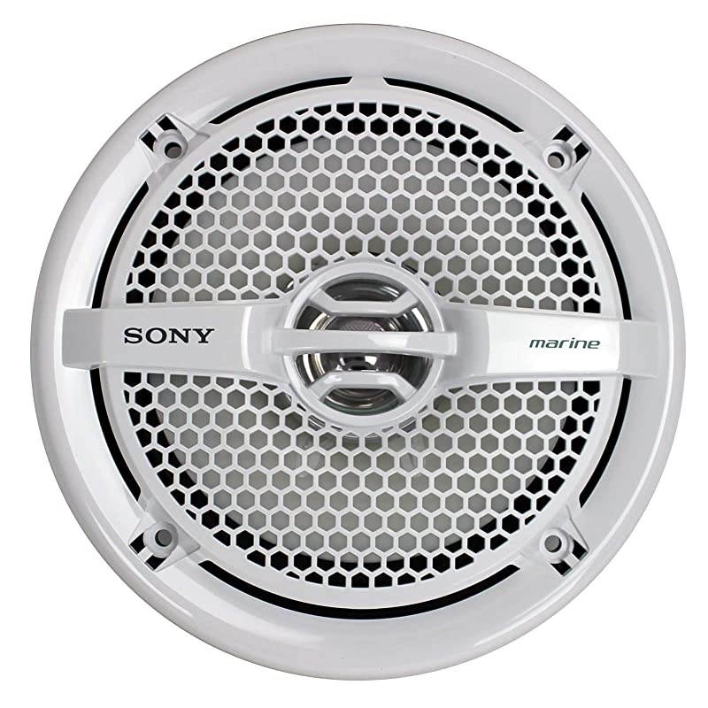 XSMP1611 65quot RMS 65 Watt Dual Cone Marine Speakers Stereo 4 ohm White