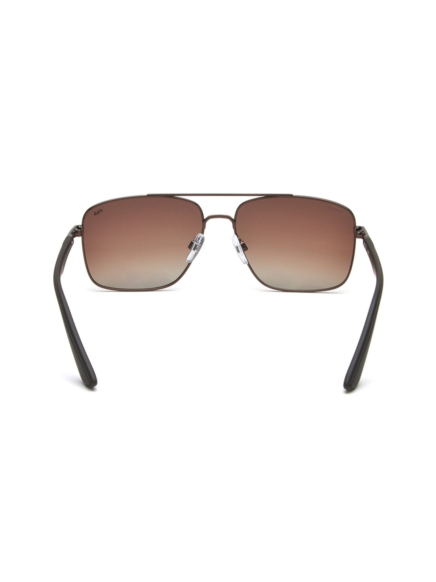 Fila Brown Square Sunglasses for Men