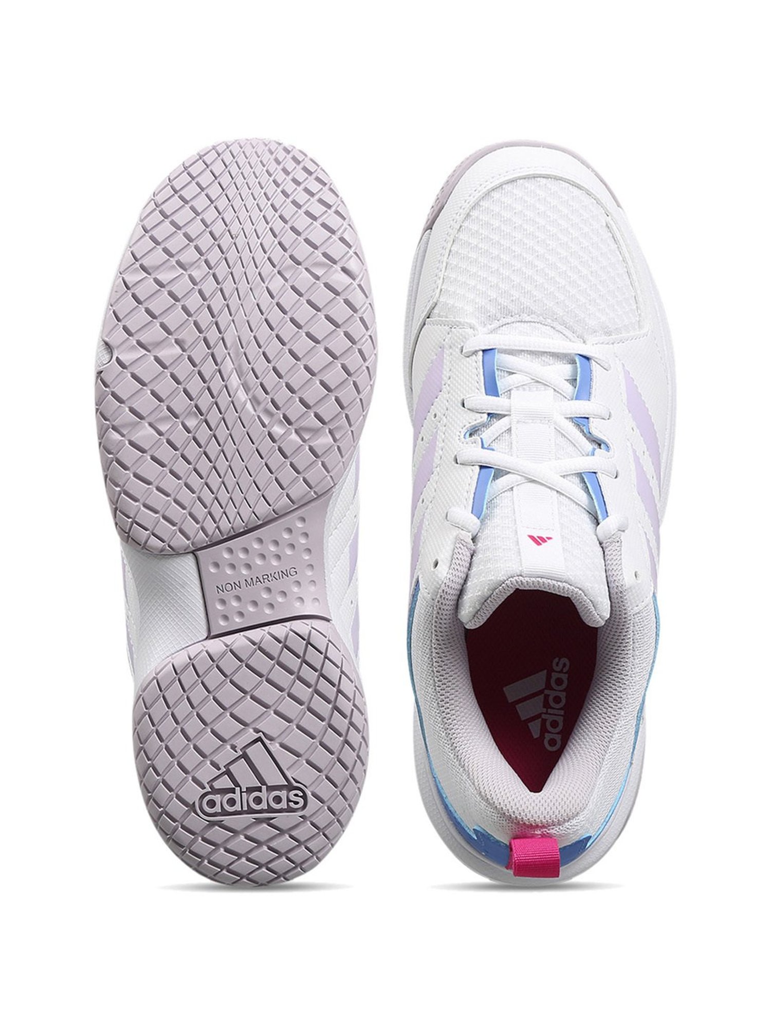 Adidas Women's Ligra 7 W White Indoor Court Shoes