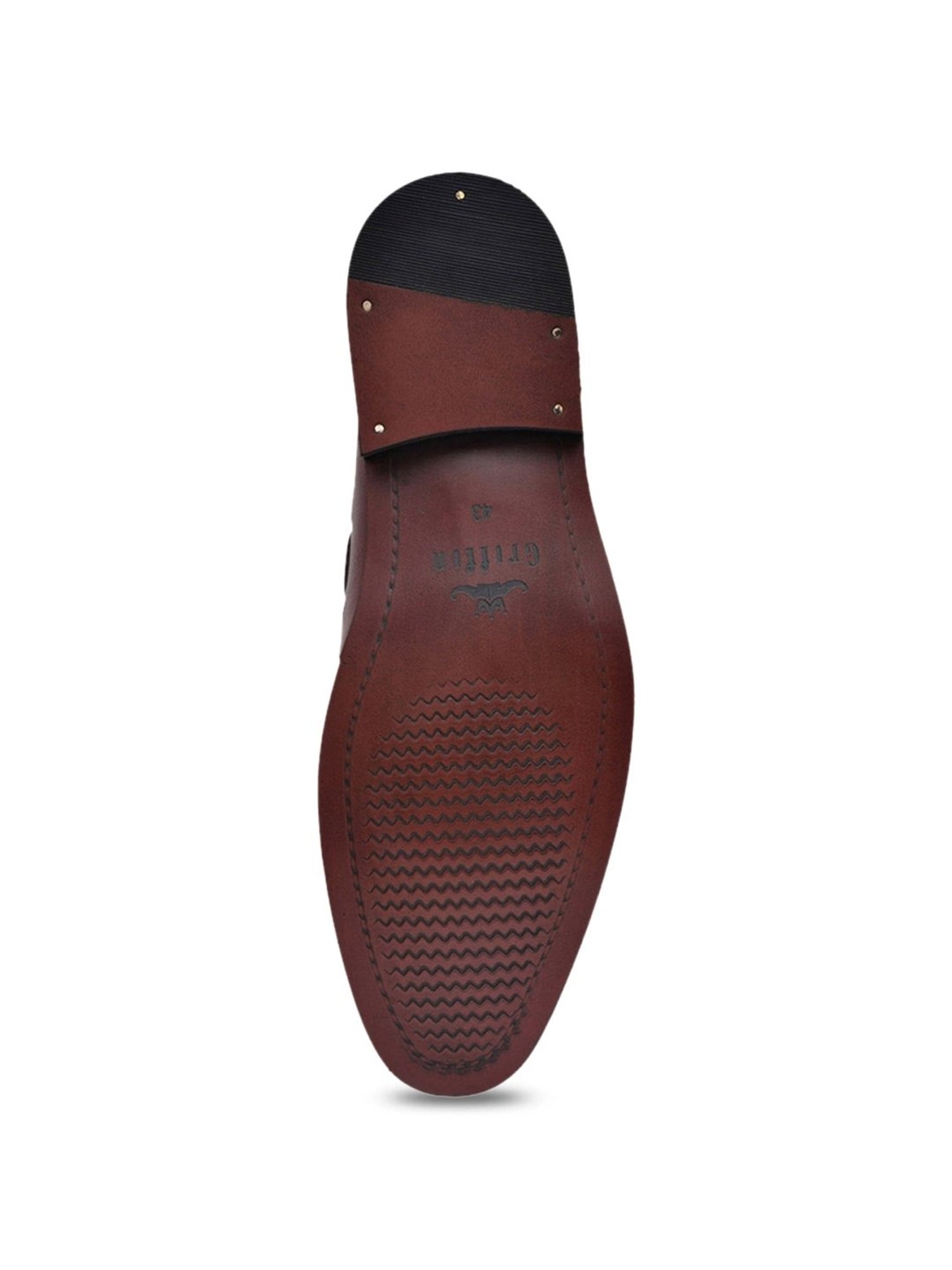 Griffin Men's SATURNIN SCRITTO Cherry Boat Shoes