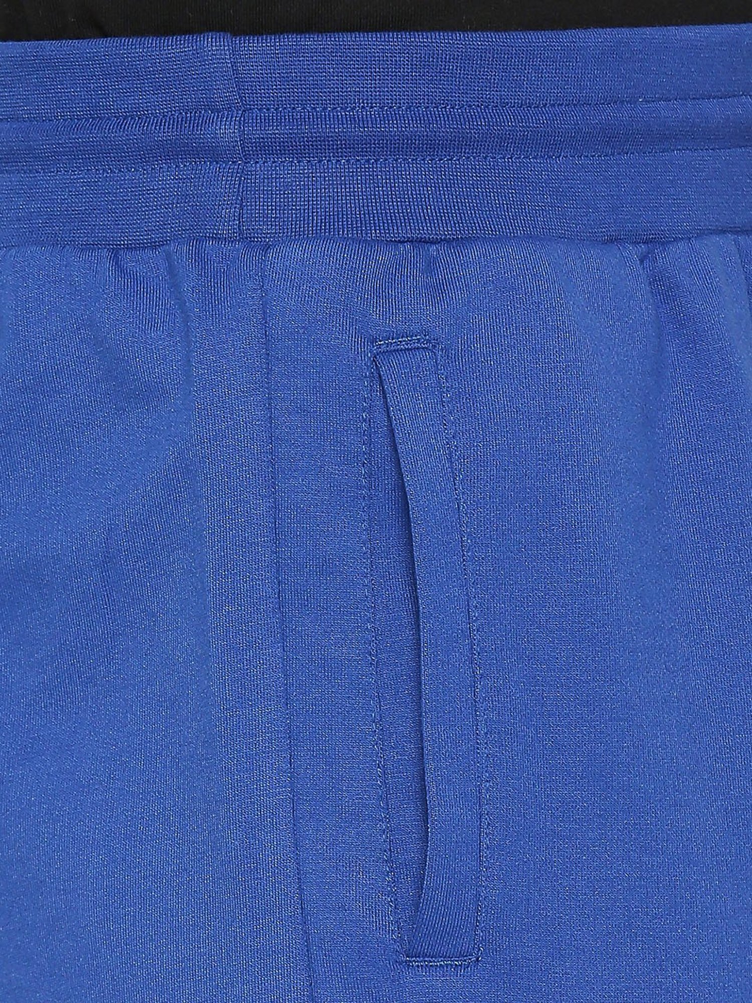 UnderJeans by Spykar Royal Blue Regular Fit Shorts