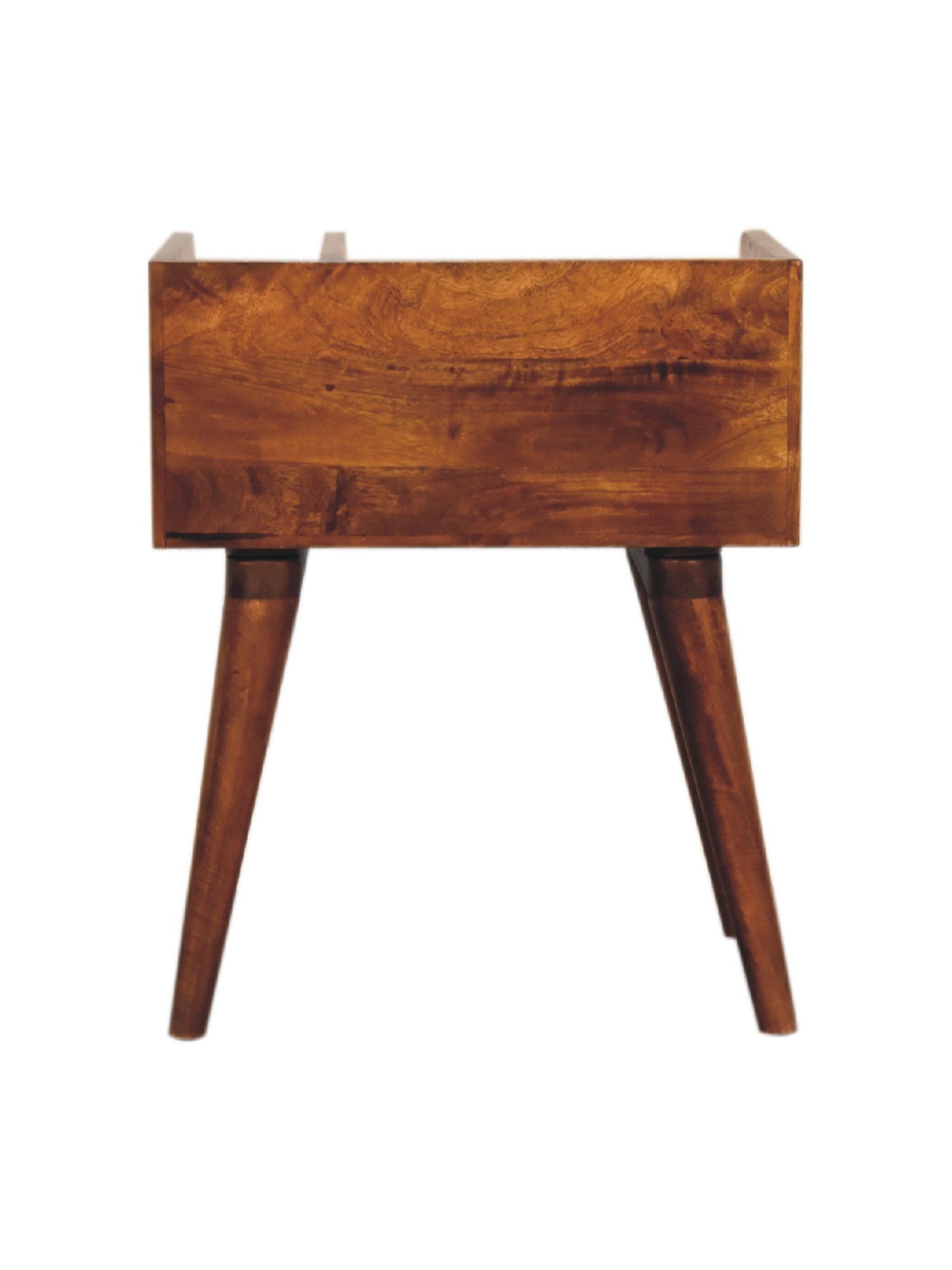 Sleepyhead Ally Teak Brown Sheesham Wood Bedside Table