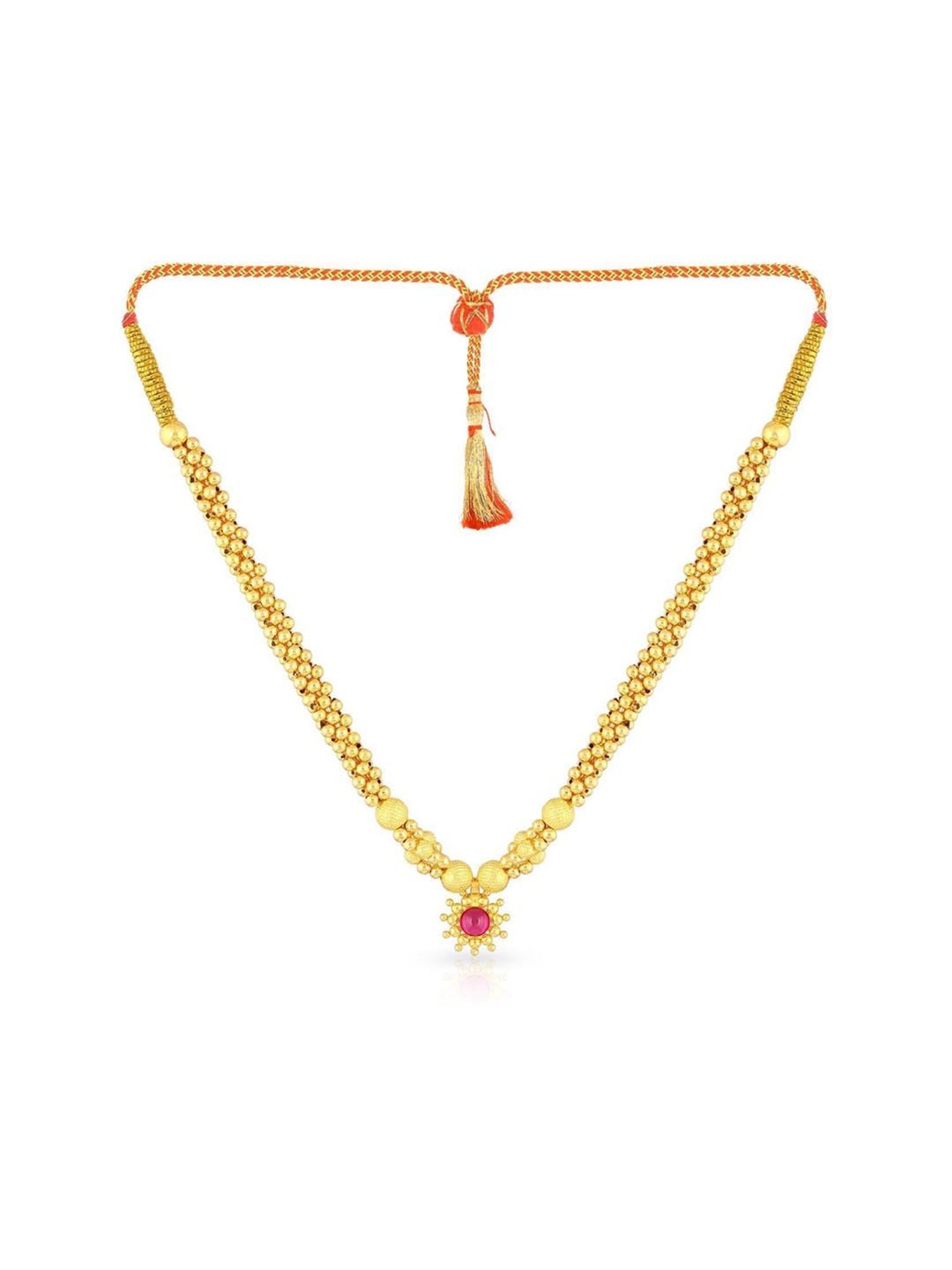 Malabar Gold and Diamonds 22k Gold Necklace for Women