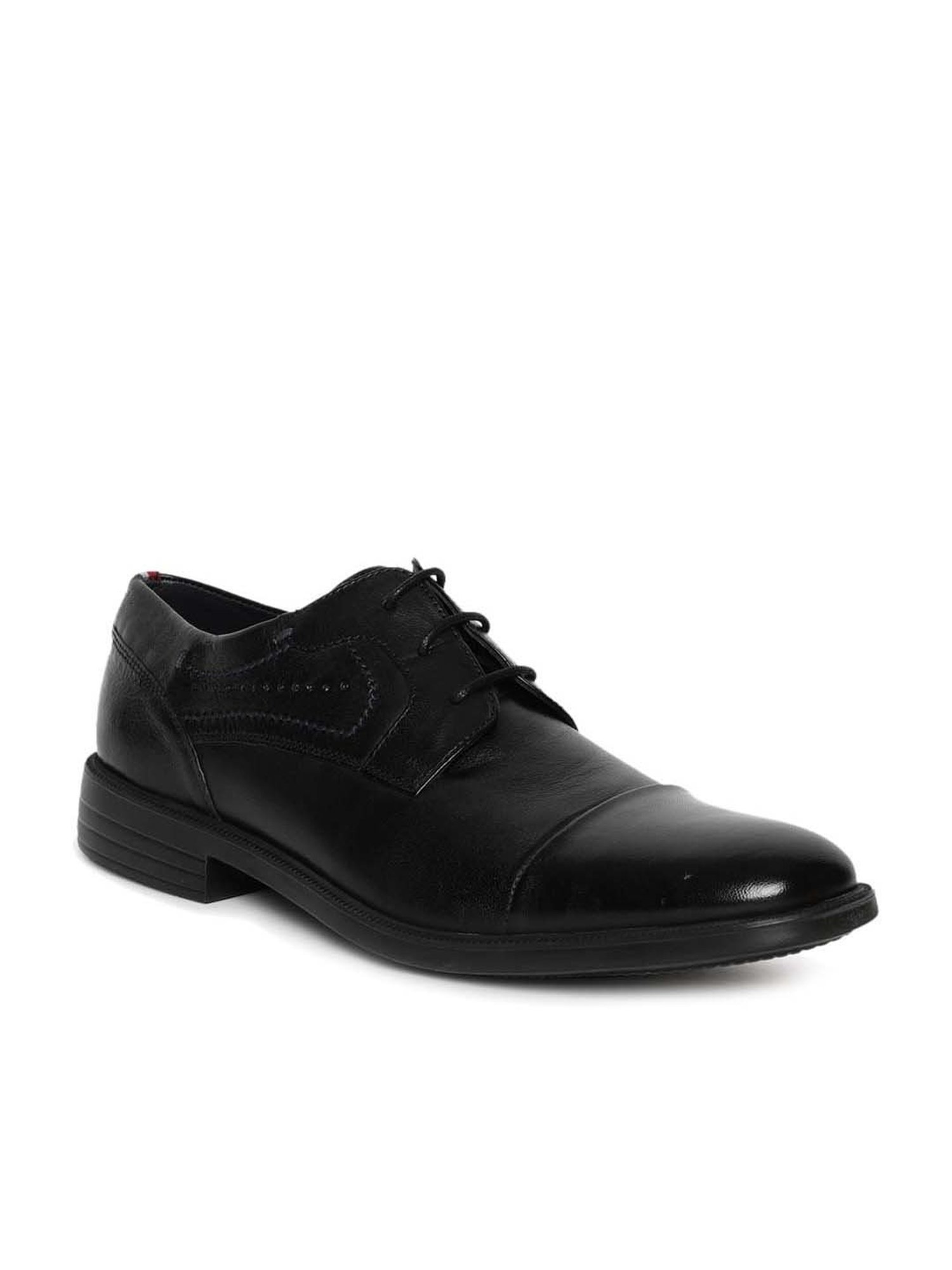 Gabicci Men's Birmingham Black Derby Shoes