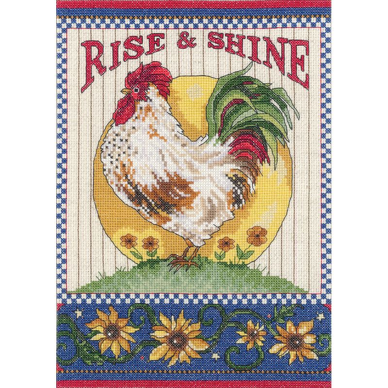 Janlynn Counted Cross Stitch Kit 9"X11"-Rise & Shine (14 Count)