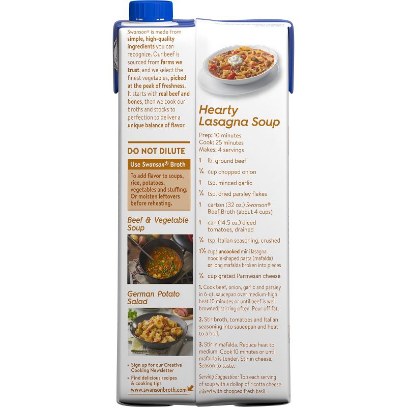 Swanson 100% Natural Beef Broth 32oz