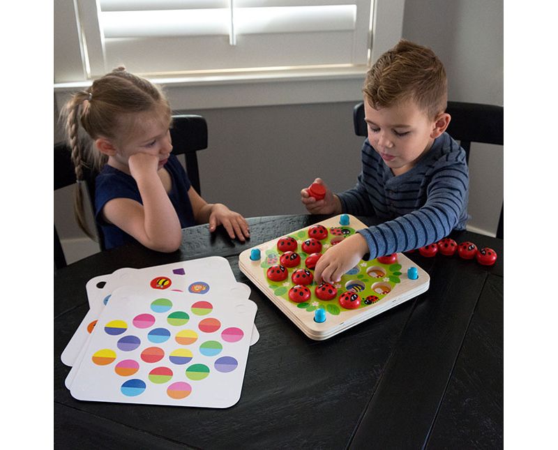  Fat Brain Toys Ladybugs Garden Memory Game FB256-1