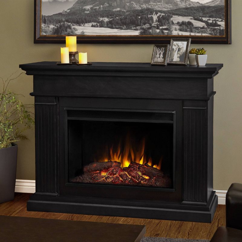 Real Flame Centennial Grand Electric Fireplace Black