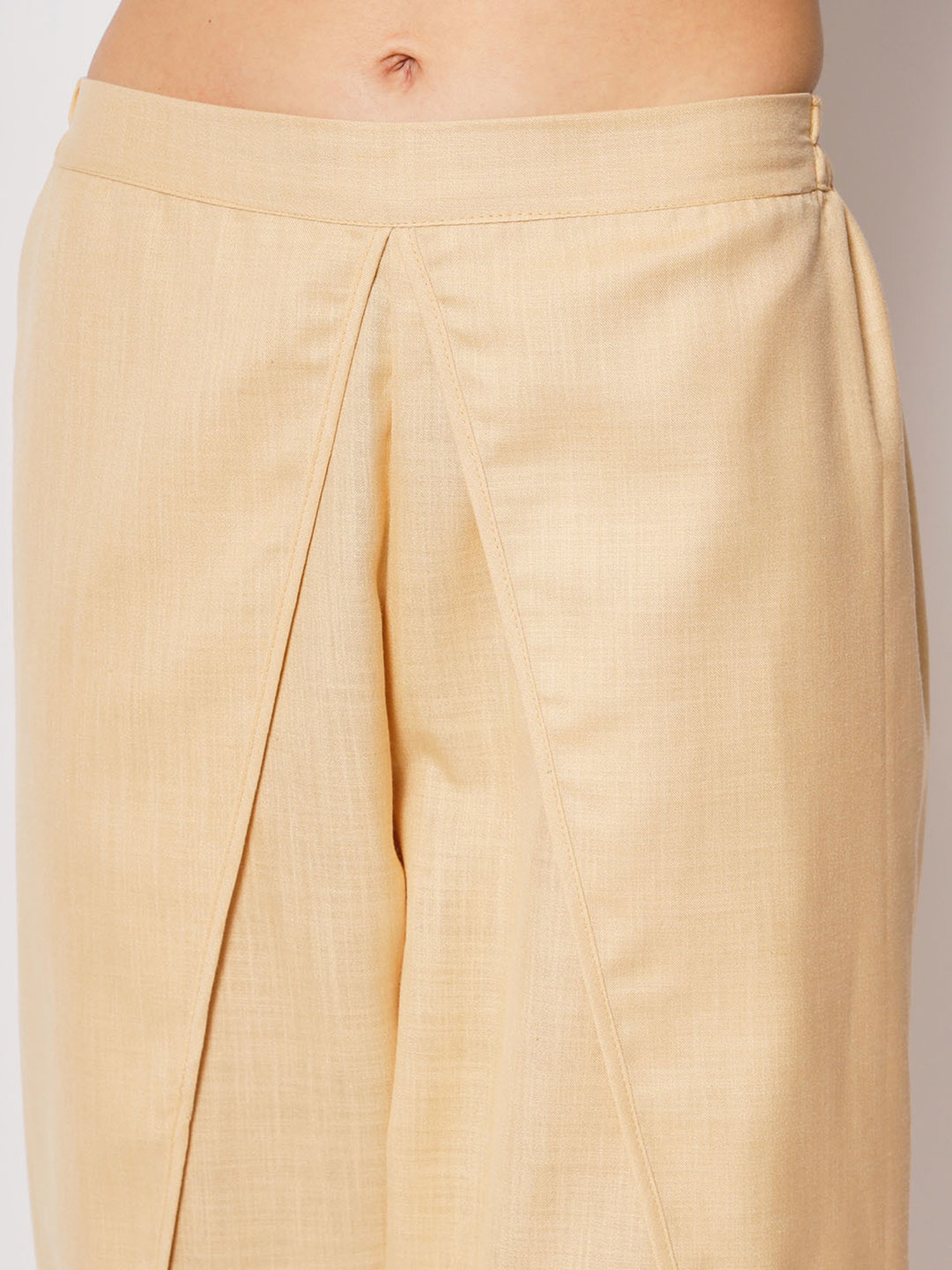 9rasa Beige Dhoti Pants