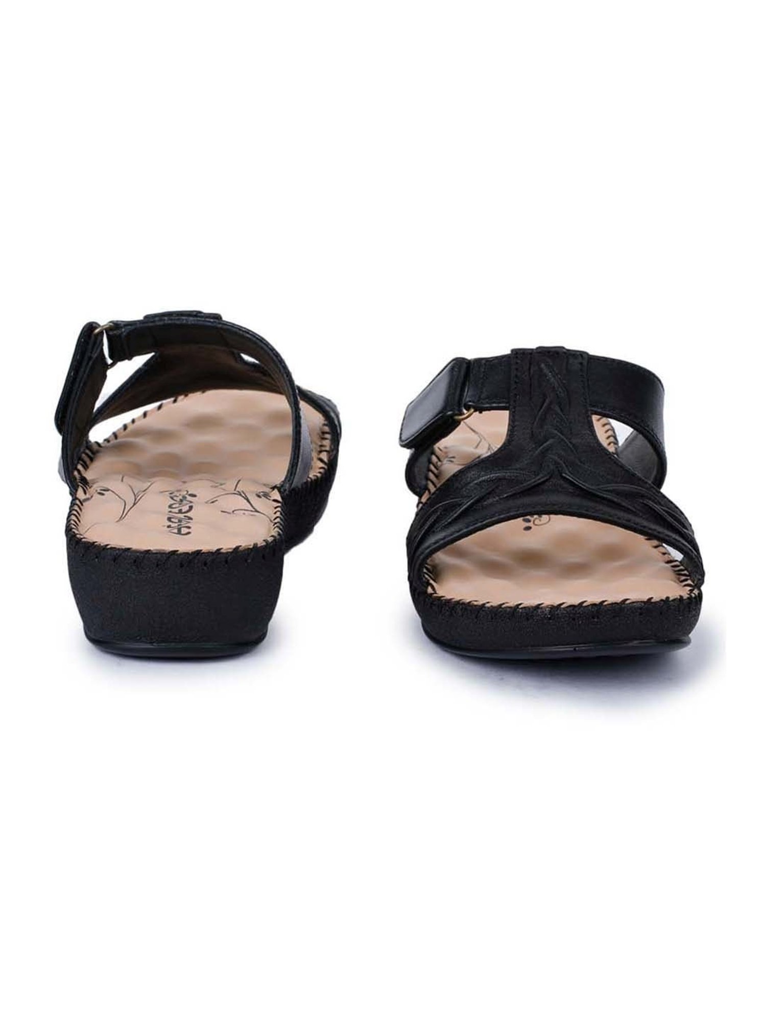 Healers by Liberty Women's Black Comfort Sandals