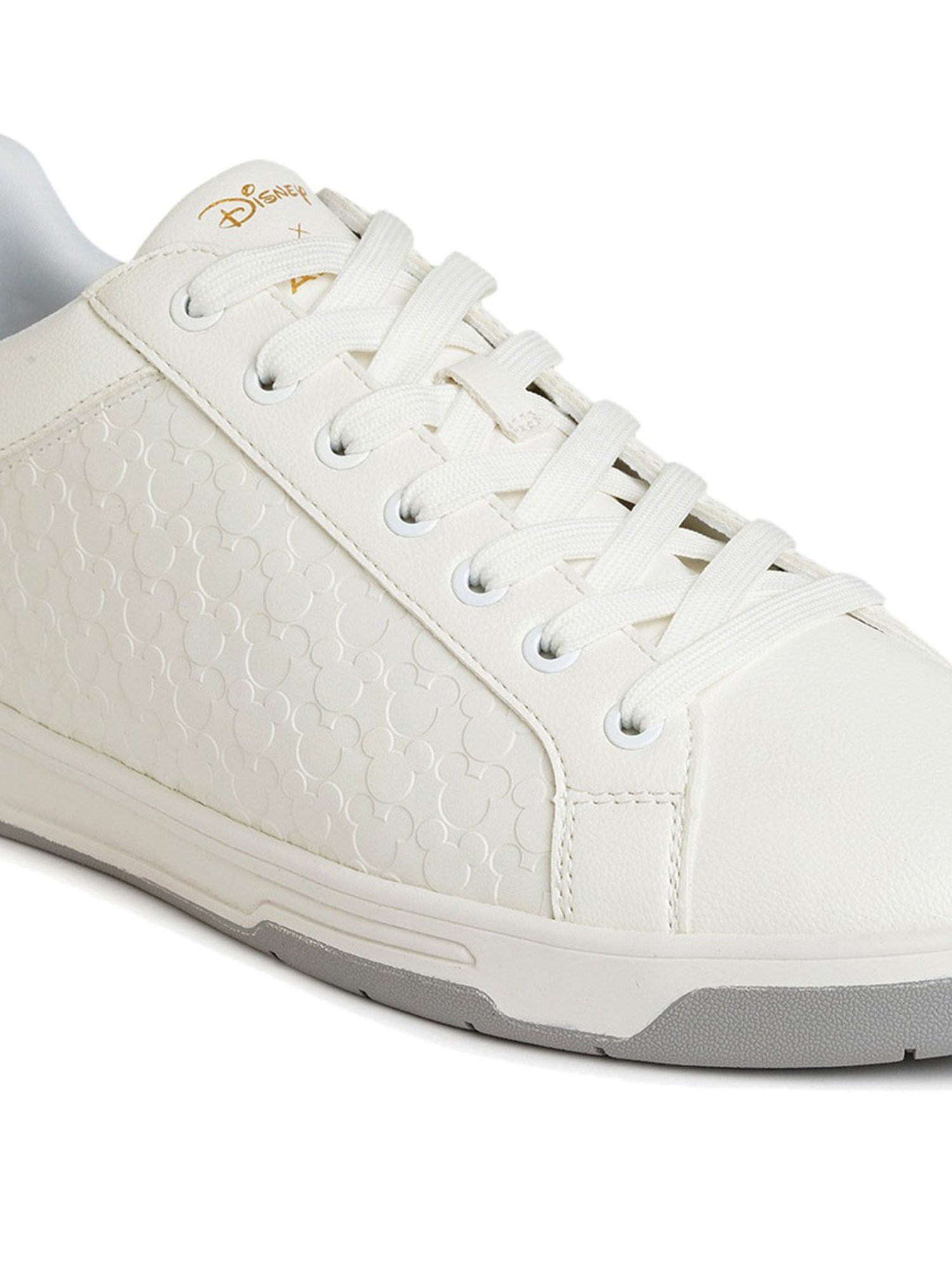 Aldo Men's Disney White Casual Sneakers