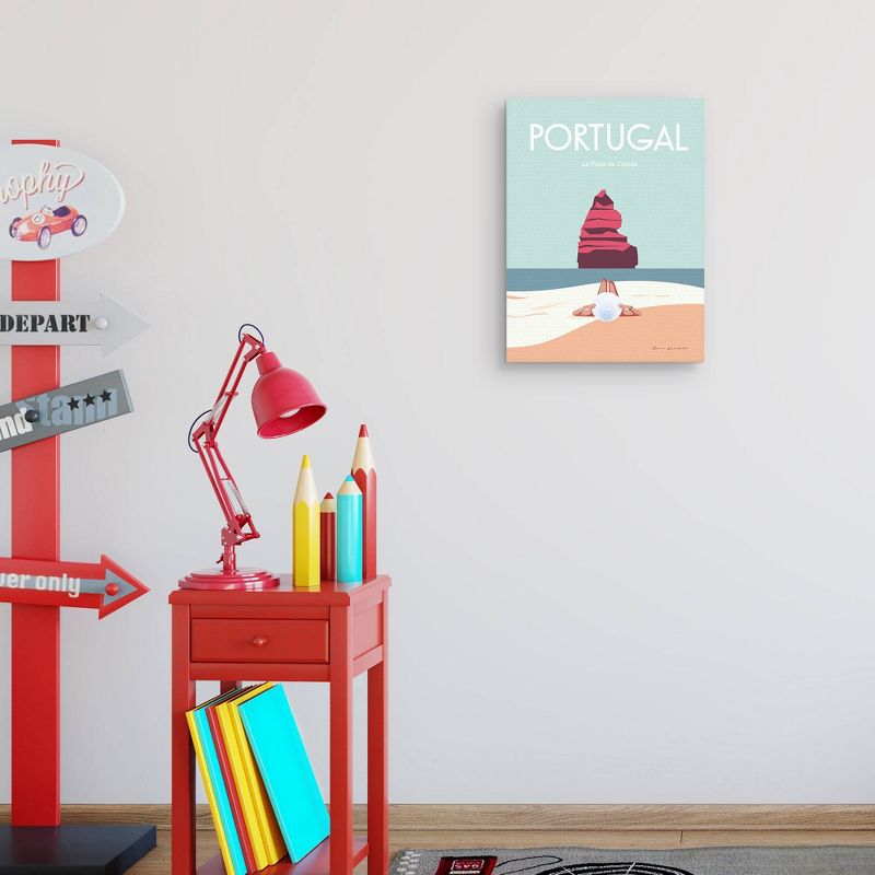 18" x 24" Portugal by Omar Escalante Canvas Art Print - Masterpiece Art Gallery