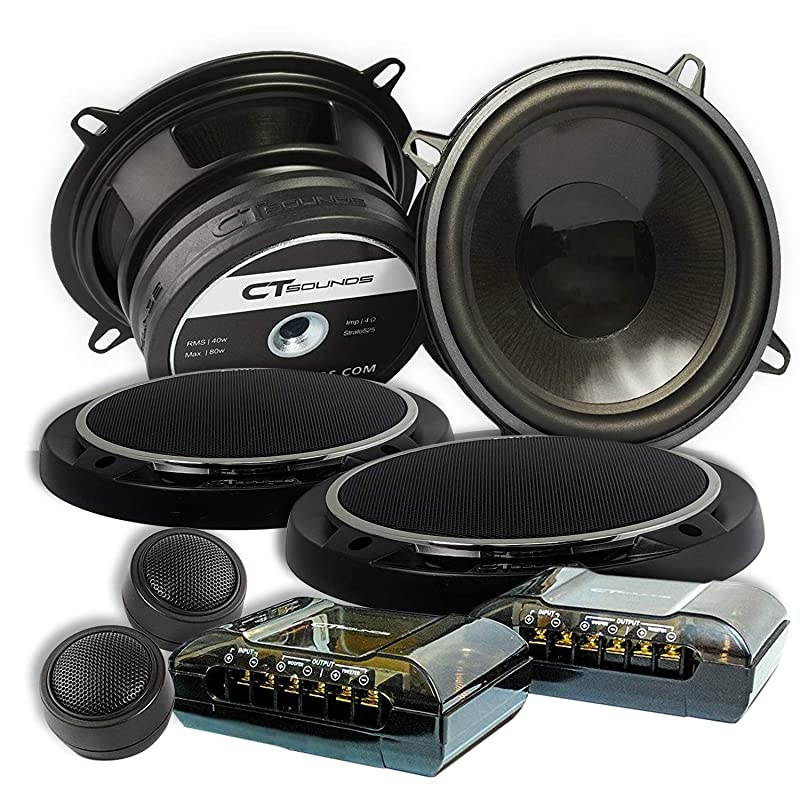 Full Range Component Car Speakers Strato PA 2Way 65 Inch