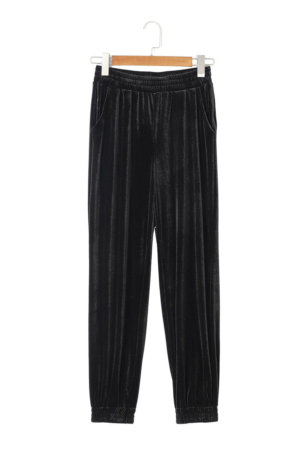Karen Kane Cropped Wide Leg Linen Blend Striped Pants