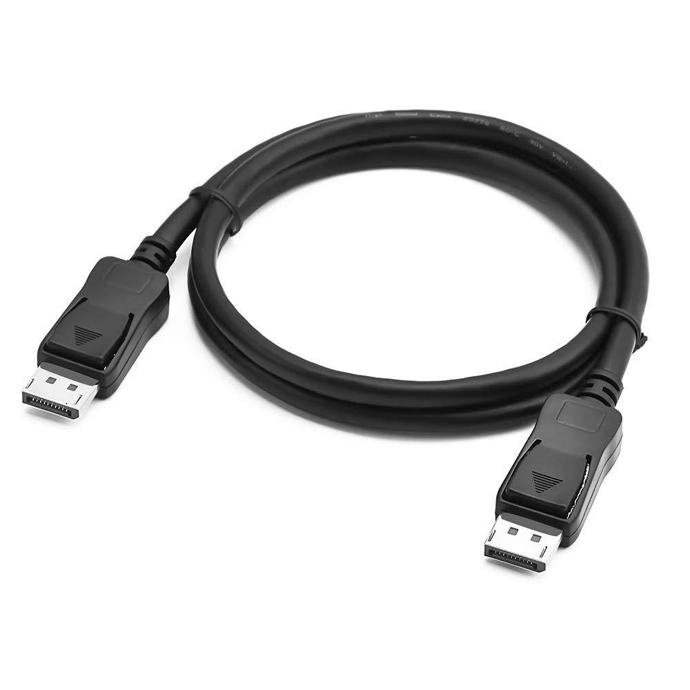 4K DisplayPort DP 1.2 Cable, BolAAzuL DisplayPort to DisplayPort Cord DP Male to DP Male Cable 4K/60 Hz 2K/144Hz with Latches
