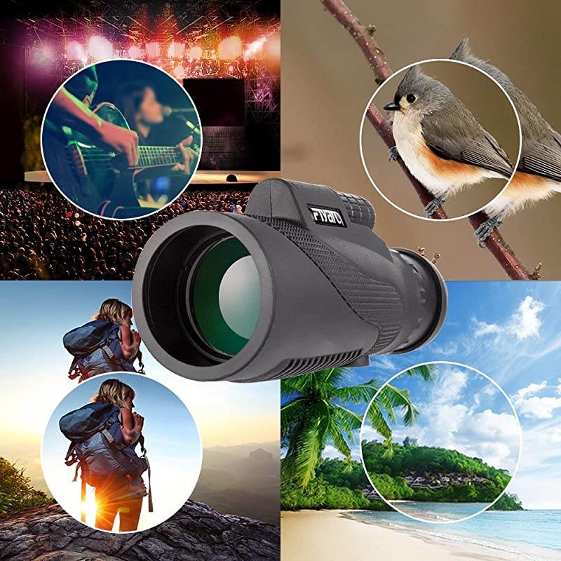 Mobile Phone TelescopeMonocular TelescopeZoom Camera Lens Low Night Vision 12X50 BAK4 Prism amp FMC Telephoto Hunting Accessory for Fishing Travelling Bird Watching Duck Hunting by