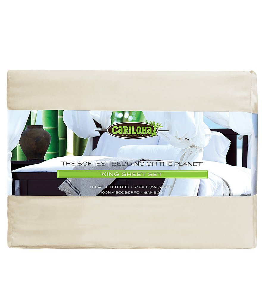 Cariloha Resort Viscose Made From Bamboo 400 Thread-Count Sateen Set