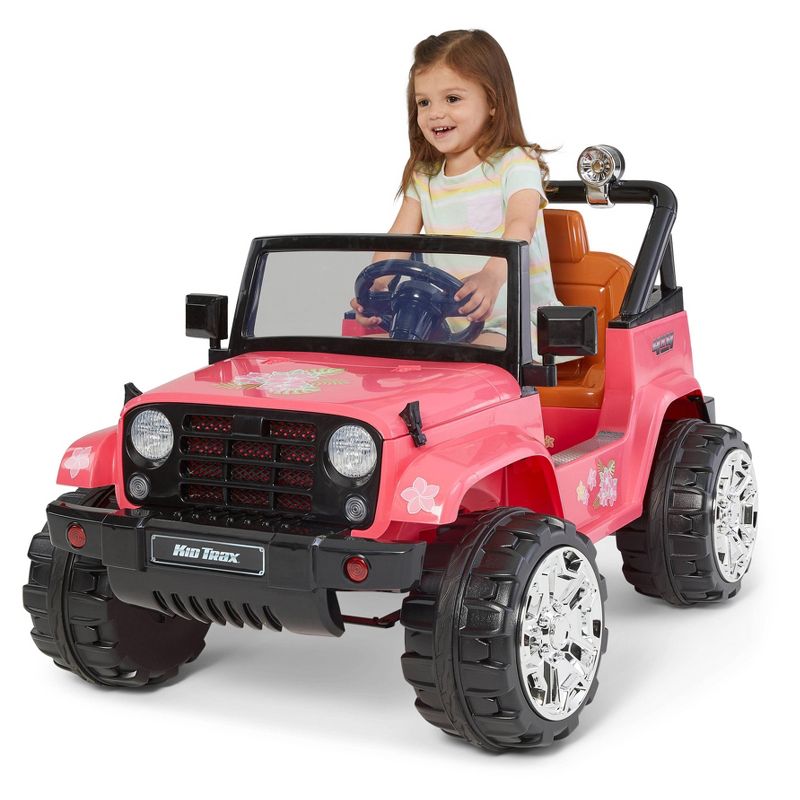 Kid Trax 6V Beach Cruiser 4x4 Powered Ride-On - Pink