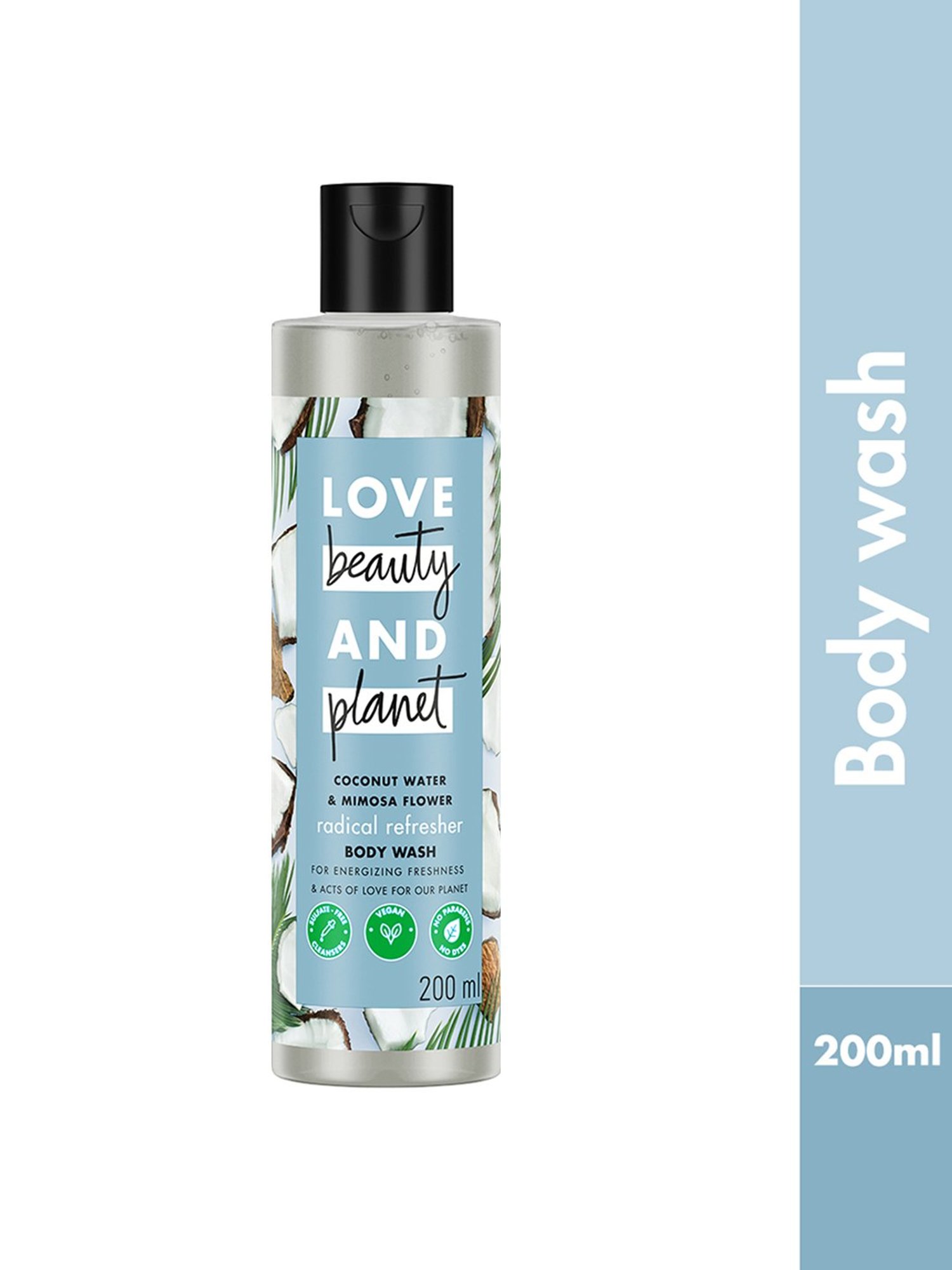 Love Beauty & Planet Coconut Water & Mimosa Radical Refresher Body Wash - 200 ml