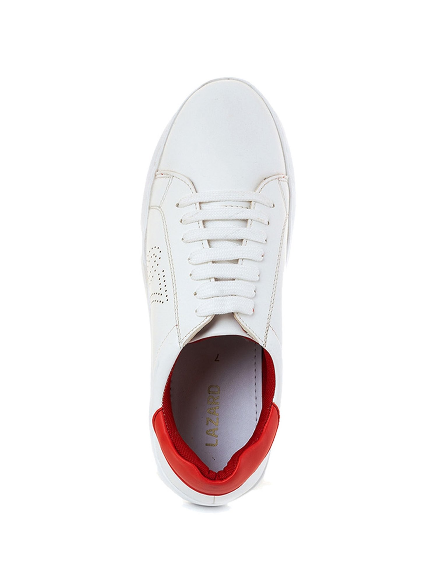 Khadim Men's White Casual Sneakers