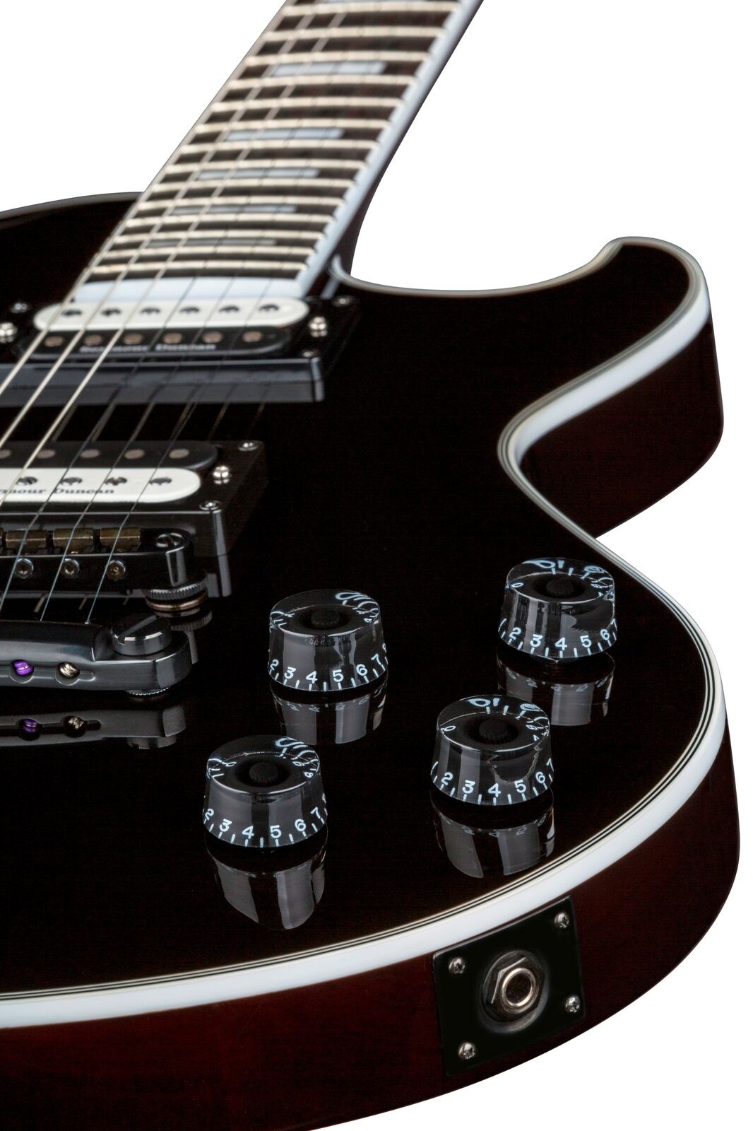 Dean TB SEL CBK Thoroughbred Select Electric Guitar, Classic Black, Bundle