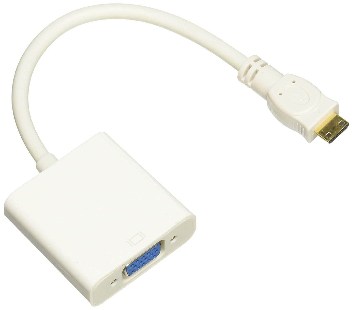 4Xem Mini Hdmi To Vga Audio Adapter Cable