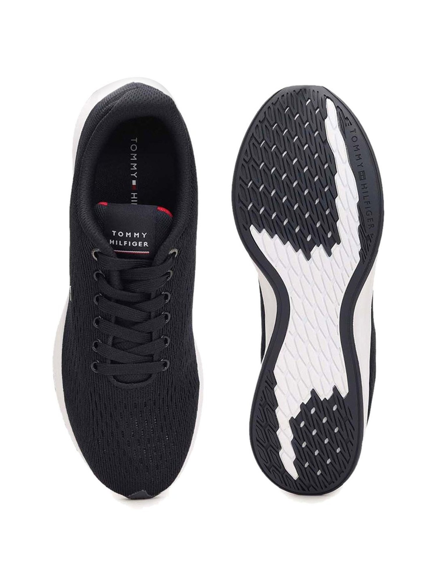 Tommy Hilfiger Men's Black Casual Sneakers