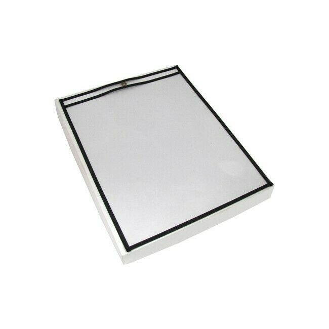 Stitched Job Ticket Holders, 12" x 15", Black, 25/Case