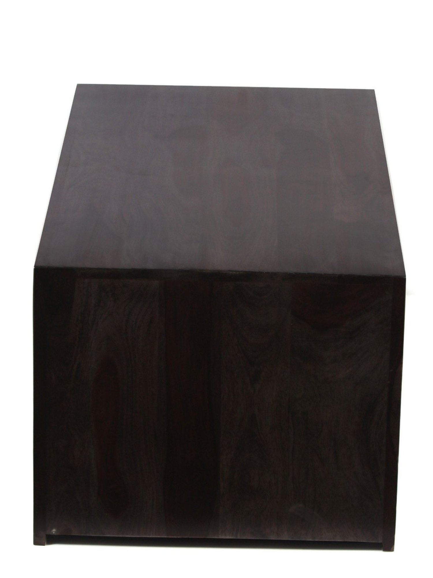Ikiriya Kassel Dark Brown Wood Coffee Table for Living Room