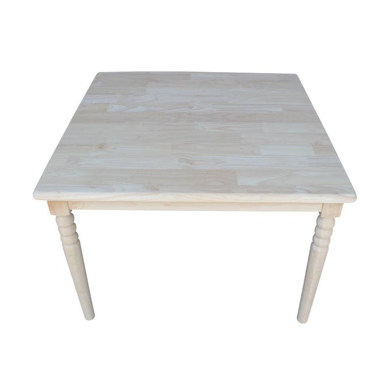 Square Juvenile Table Wood - International Concepts